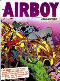 Cover for Airboy Comics (Hillman, 1945 series) #v9#6 [101]