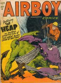 Cover for Airboy Comics (Hillman, 1945 series) #v9#8 [103]