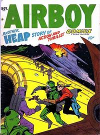 Cover for Airboy Comics (Hillman, 1945 series) #v9#10 [105]