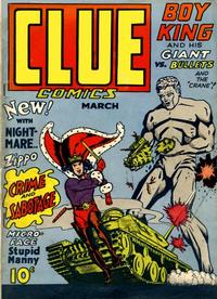 Cover Thumbnail for Clue Comics (Hillman, 1943 series) #v1#3 [3]