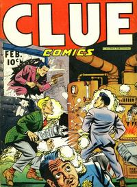 Cover for Clue Comics (Hillman, 1943 series) #v1#12 [12]