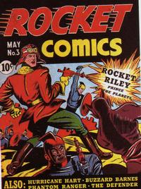 Cover for Rocket Comics (Hillman, 1940 series) #v1#3