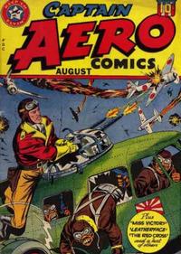 Cover Thumbnail for Captain Aero Comics (Temerson / Helnit / Continental, 1941 series) #v4#2 [16]
