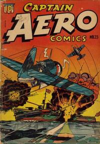 Cover Thumbnail for Captain Aero Comics (Temerson / Helnit / Continental, 1941 series) #23