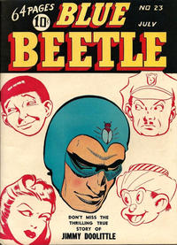 Cover Thumbnail for Blue Beetle (Holyoke, 1942 series) #23