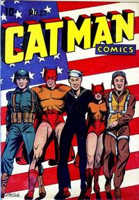 Cover Thumbnail for Cat-Man Comics (Temerson / Helnit / Continental, 1941 series) #27
