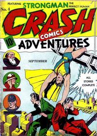 Cover for Crash Comics Adventures (Temerson / Helnit / Continental, 1940 series) #4