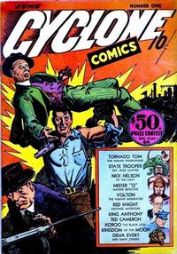 Cover Thumbnail for Cyclone Comics (Worth Carnahan, 1940 series) #1