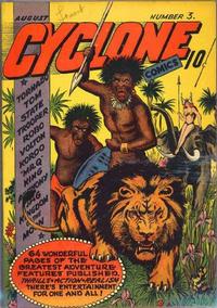 Cover Thumbnail for Cyclone Comics (Worth Carnahan, 1940 series) #3