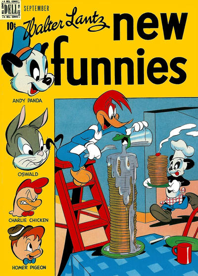 Cover for Walter Lantz New Funnies (Dell, 1946 series) #139