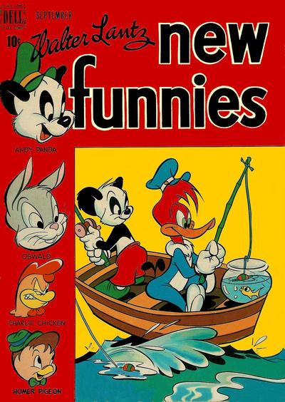 Cover for Walter Lantz New Funnies (Dell, 1946 series) #151