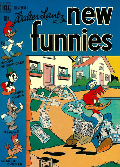 Cover for Walter Lantz New Funnies (Dell, 1946 series) #153