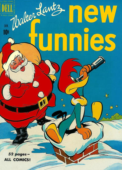 Cover for Walter Lantz New Funnies (Dell, 1946 series) #167