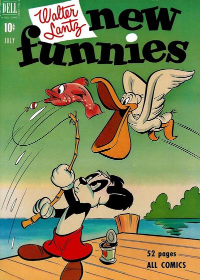 Cover for Walter Lantz New Funnies (Dell, 1946 series) #173