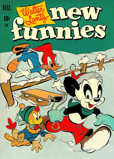 Cover for Walter Lantz New Funnies (Dell, 1946 series) #179