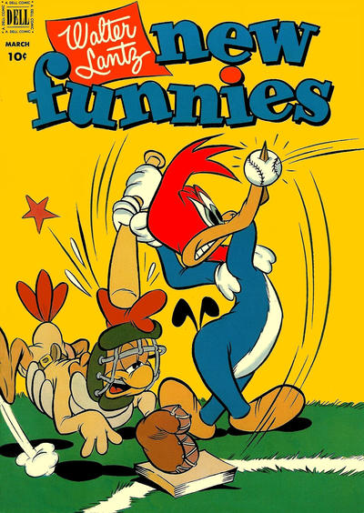 Cover for Walter Lantz New Funnies (Dell, 1946 series) #181