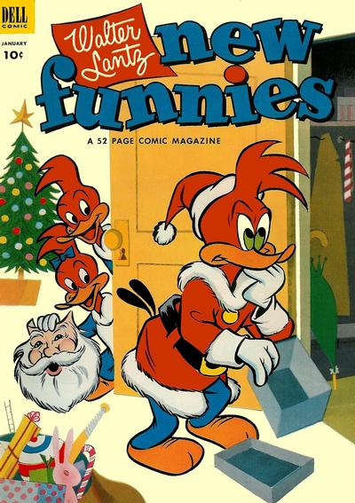 Cover for Walter Lantz New Funnies (Dell, 1946 series) #191