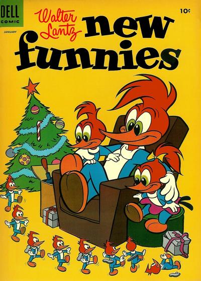 Cover for Walter Lantz New Funnies (Dell, 1946 series) #215