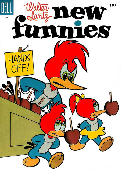 Cover for Walter Lantz New Funnies (Dell, 1946 series) #221