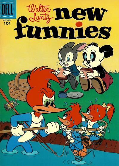 Cover for Walter Lantz New Funnies (Dell, 1946 series) #224