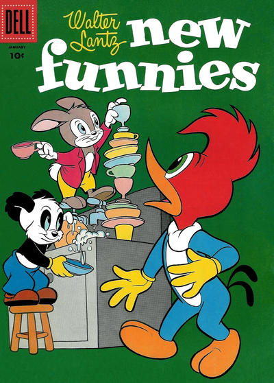 Cover for Walter Lantz New Funnies (Dell, 1946 series) #227