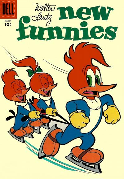Cover for Walter Lantz New Funnies (Dell, 1946 series) #229
