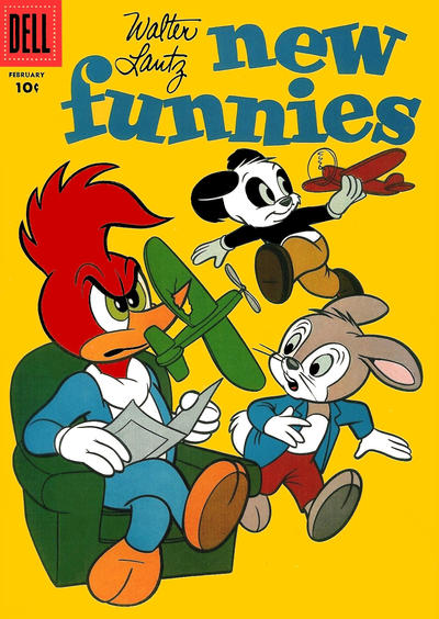Cover for Walter Lantz New Funnies (Dell, 1946 series) #240