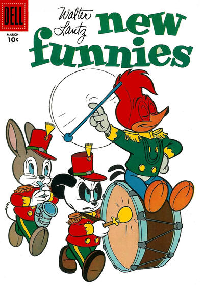 Cover for Walter Lantz New Funnies (Dell, 1946 series) #241