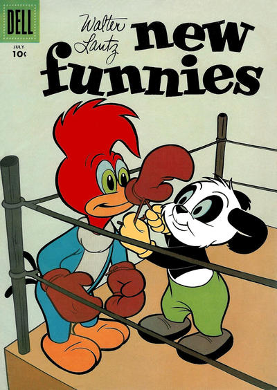 Cover for Walter Lantz New Funnies (Dell, 1946 series) #245 [10¢]