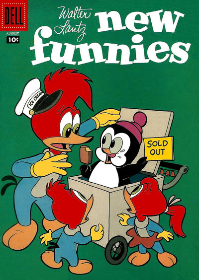 Cover for Walter Lantz New Funnies (Dell, 1946 series) #246 [10¢]