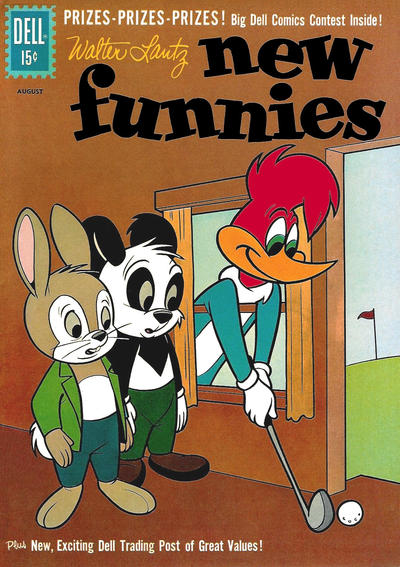 Cover for Walter Lantz New Funnies (Dell, 1946 series) #284