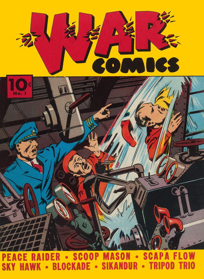 Cover for War Comics (Dell, 1940 series) #1