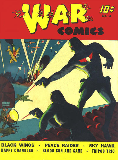 Cover for War Comics (Dell, 1940 series) #4