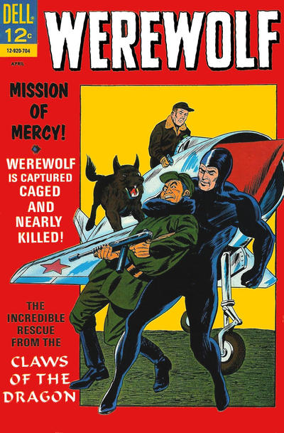 Cover for Werewolf (Dell, 1966 series) #3
