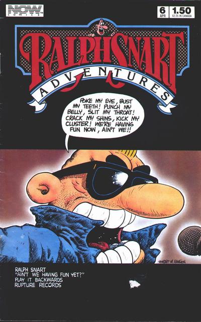 Cover for Ralph Snart Adventures (Now, 1986 series) #6