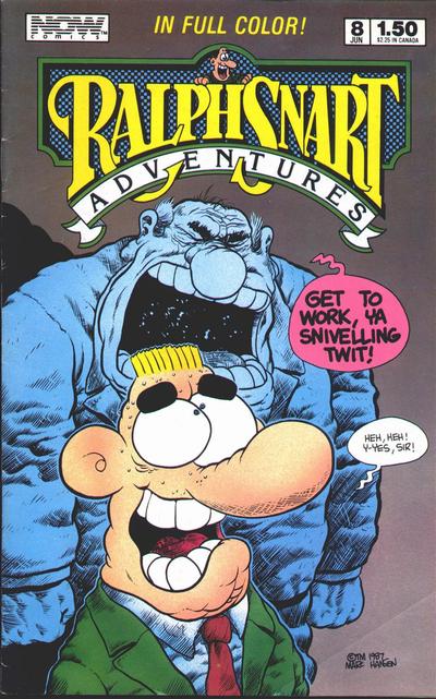 Cover for Ralph Snart Adventures (Now, 1986 series) #8