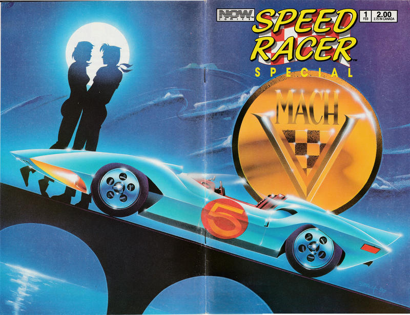 Cover for Speed Racer Special (Now, 1988 series) #1 [Direct]