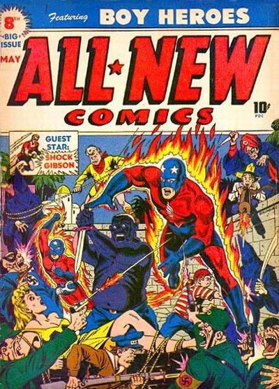 Cover for All-New Comics (Harvey, 1943 series) #8