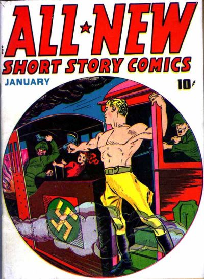 Cover for All-New Short Story Comics (Harvey, 1943 series) #1