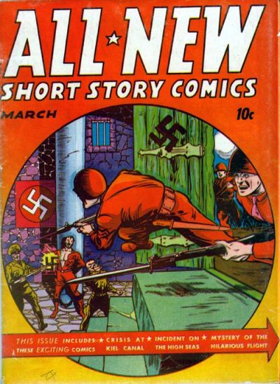 Cover for All-New Short Story Comics (Harvey, 1943 series) #2