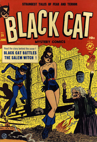 Cover for Black Cat Comics (Harvey, 1946 series) #29