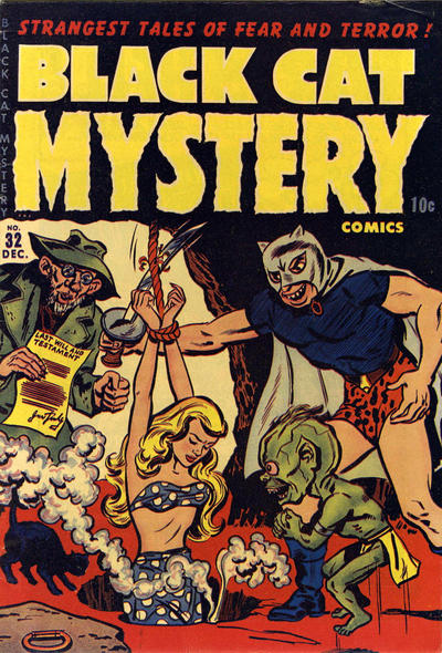 Cover for Black Cat Comics (Harvey, 1946 series) #32