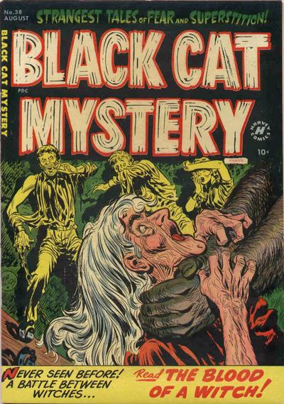 Cover for Black Cat Comics (Harvey, 1946 series) #38