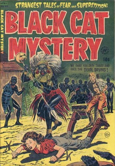 Cover for Black Cat Comics (Harvey, 1946 series) #43