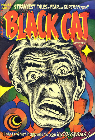 Cover for Black Cat Comics (Harvey, 1946 series) #45