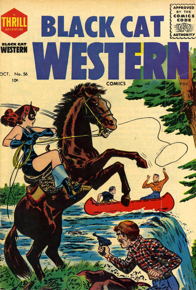 Cover for Black Cat Comics (Harvey, 1946 series) #56