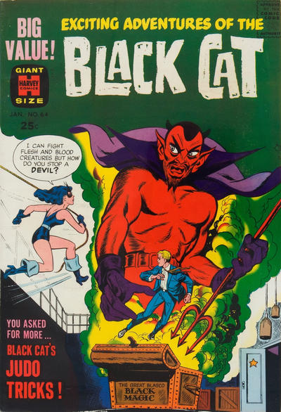 Cover for Black Cat Comics (Harvey, 1946 series) #64