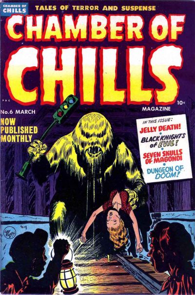 Cover for Chamber of Chills Magazine (Harvey, 1951 series) #6