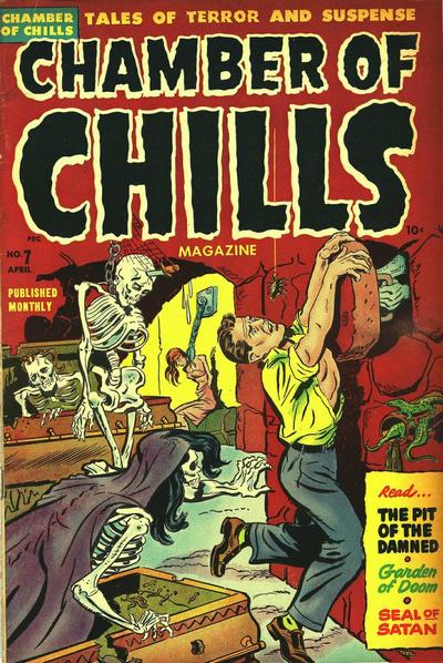 Cover for Chamber of Chills Magazine (Harvey, 1951 series) #7