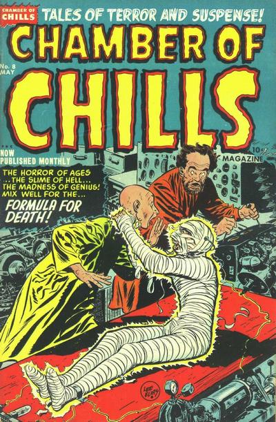 Cover for Chamber of Chills Magazine (Harvey, 1951 series) #8